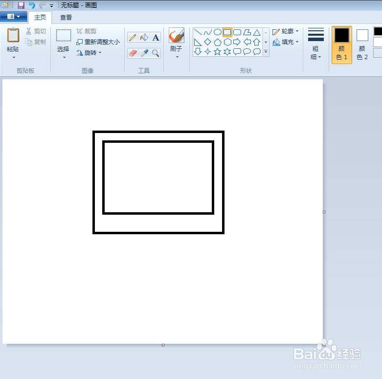 台式电脑的简笔画
