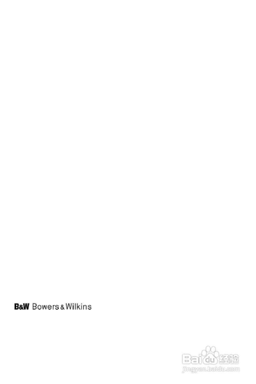 B&W 扬声器 CCM 817说明书:[2]