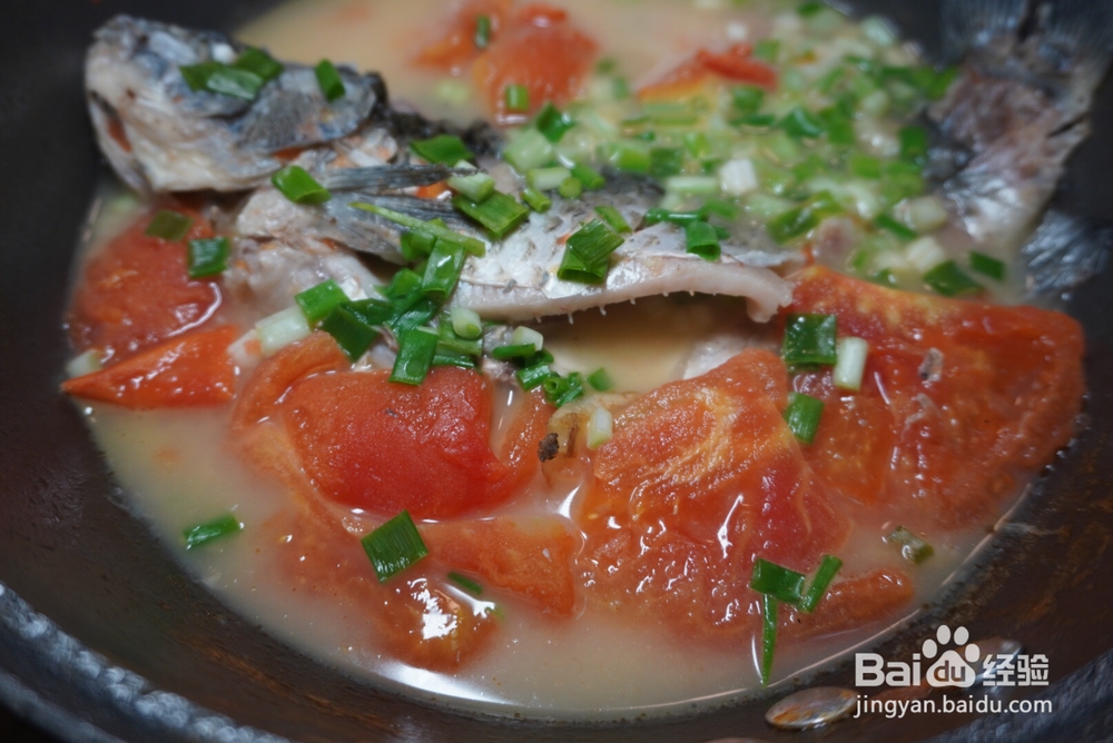 一人食蕃茄鲫鱼汤的家常做法