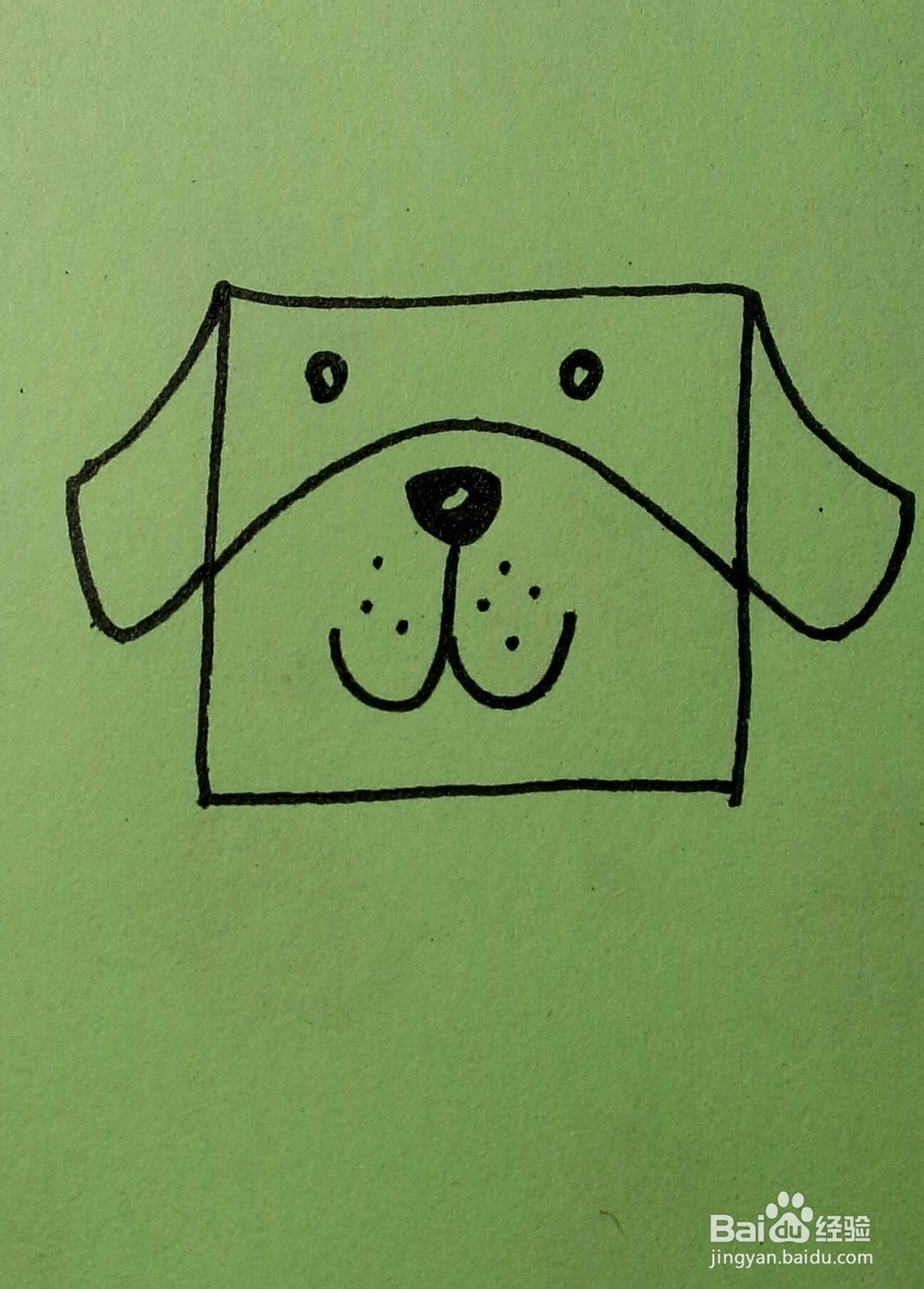 萌萌哒简笔画：[3]小狗狗