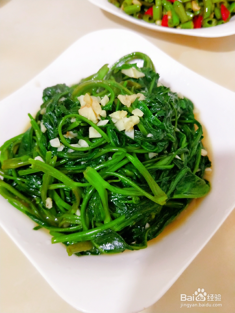 适合懒人做的素炒空心菜