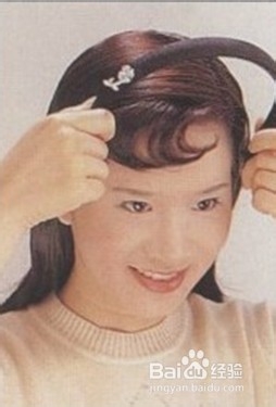 C字形刘海,值得尝试的新发型