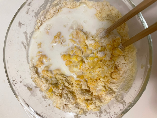 奶香红枣玉米发面饼