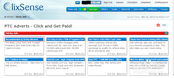 ClixSense注册及操作图文详细讲解