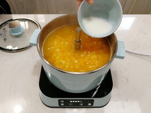 南瓜酒酿小元宵的做法