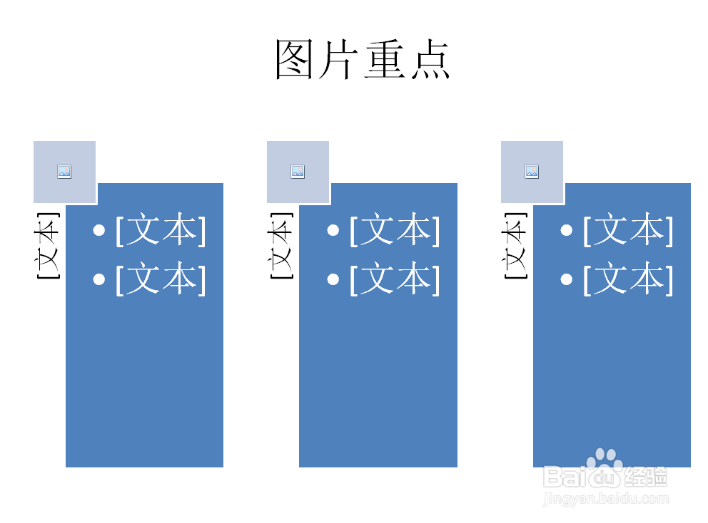 PPT如何创建图片重点列表SMARTART图形
