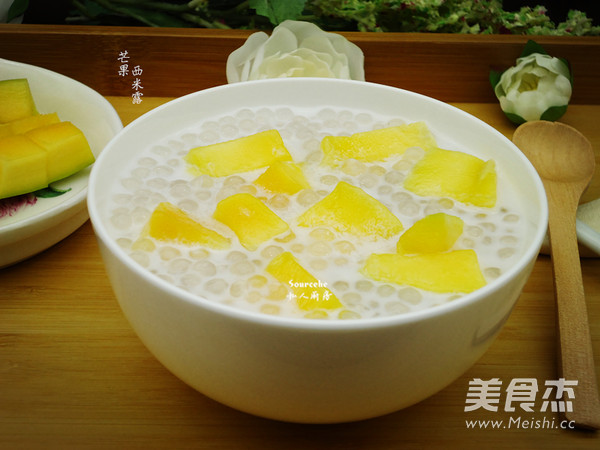 芒果西米露的做法
