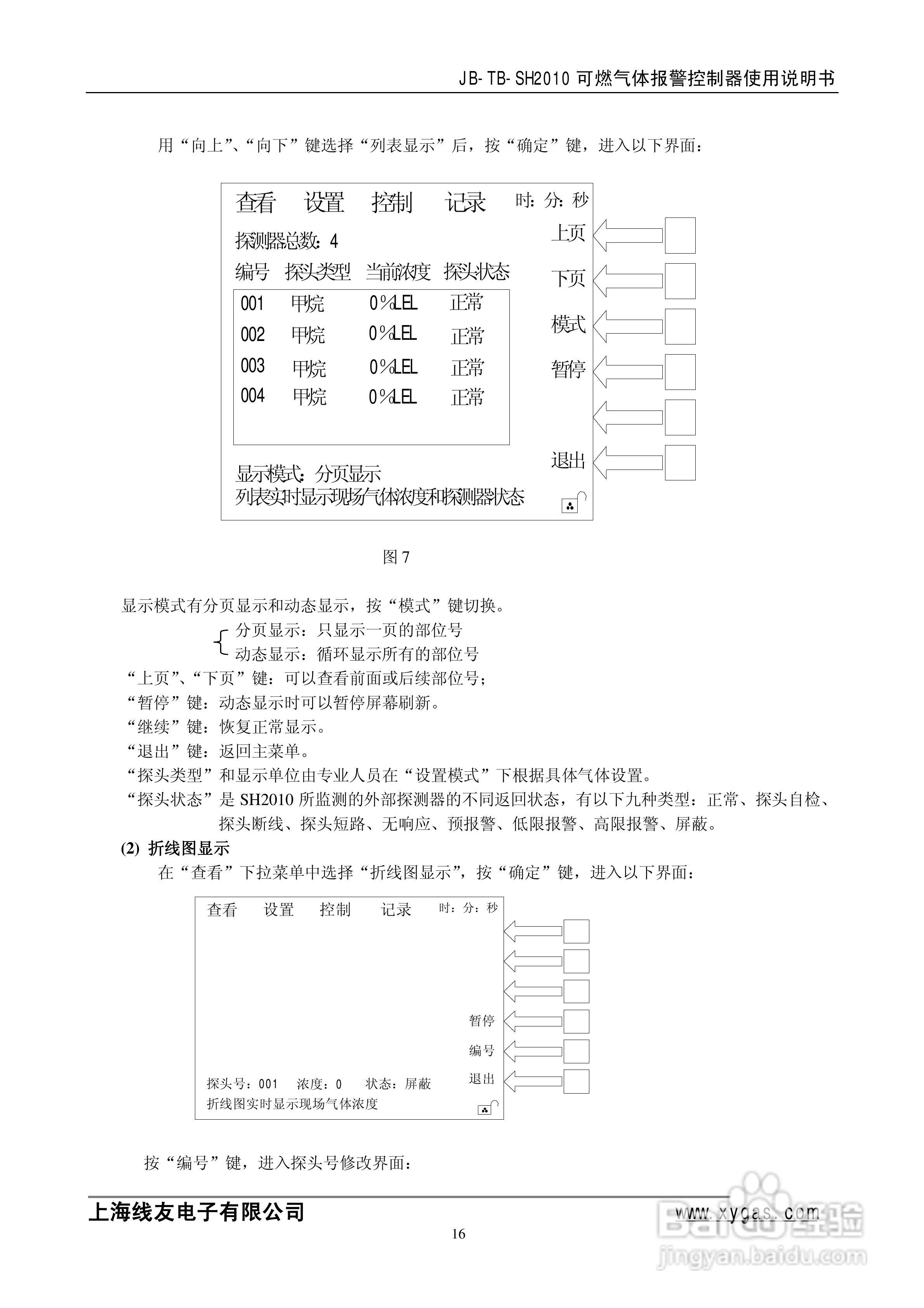 JB-TB-SH2010可燃气体报警控制器使用说明书:[2]