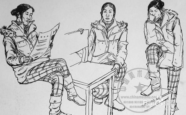 美术高考速写怎样得高分