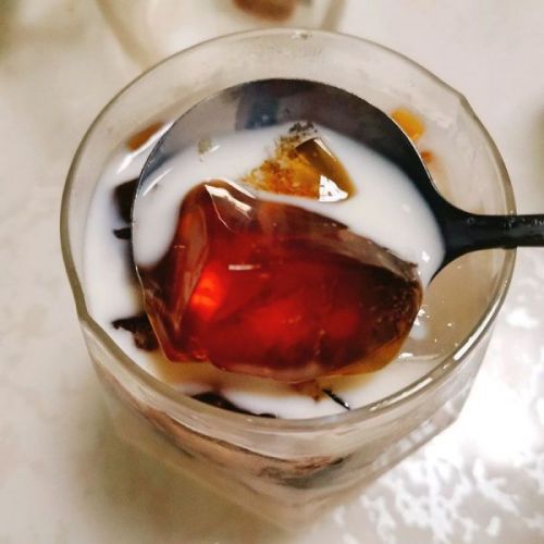 滑溜溜冰凉凉红茶冻