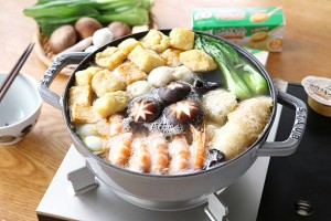 热乎乎的三鲜火锅