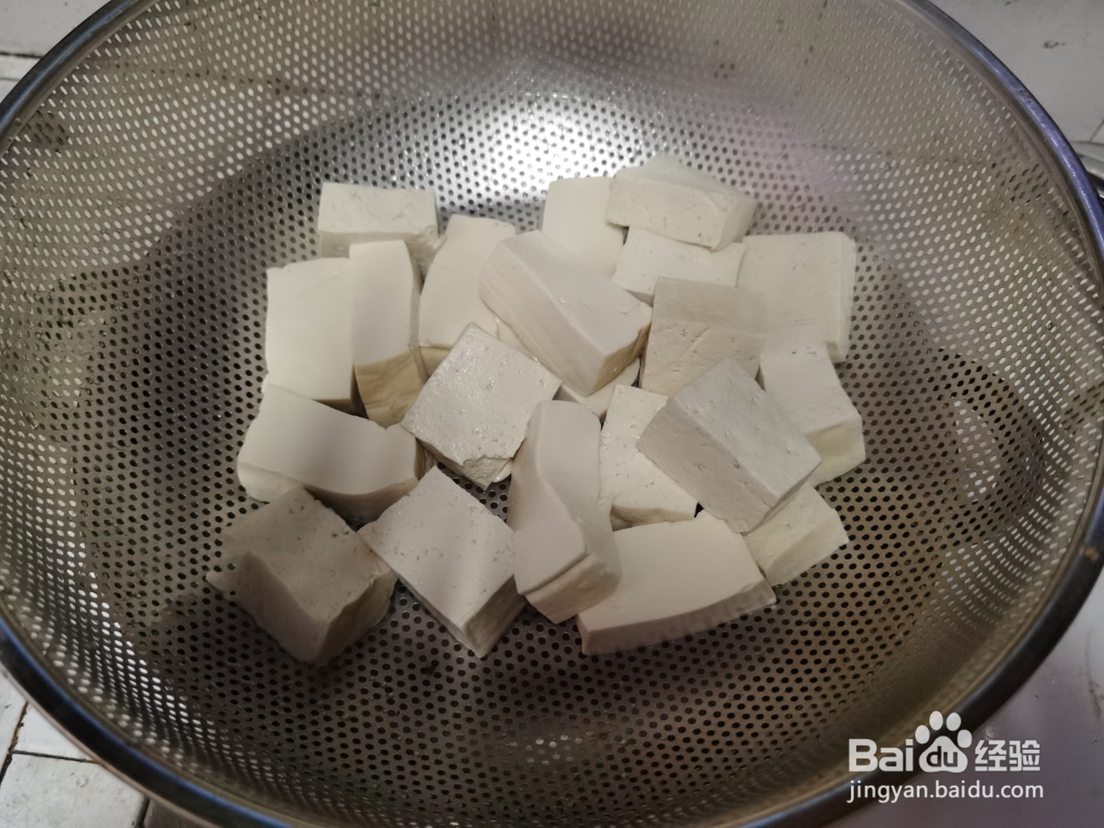 冻豆腐的制作