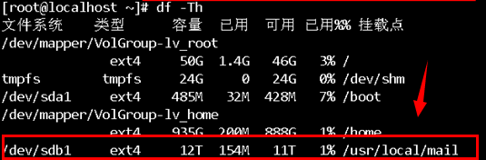 Centos怎么用parted分区超过2TB硬盘--挂载硬盘