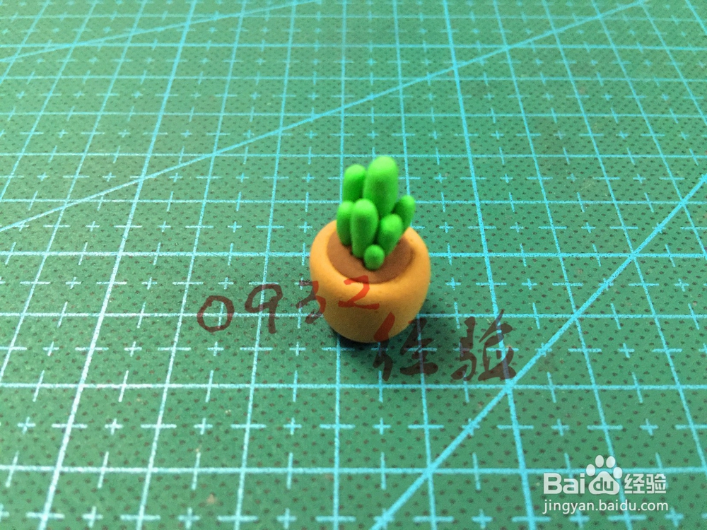 【粘土教程】--植物盘栽