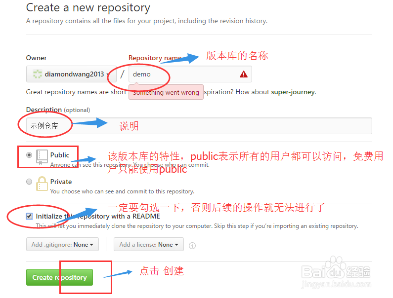图解GitHub的基本使用