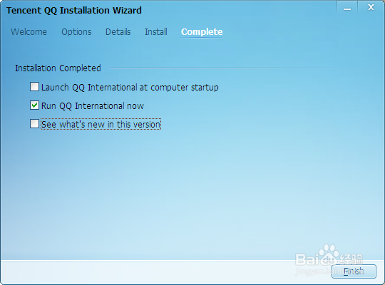安装国际版QQ，简单聊天