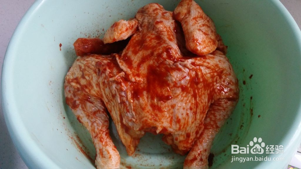 新奥尔良烤鸡的做法