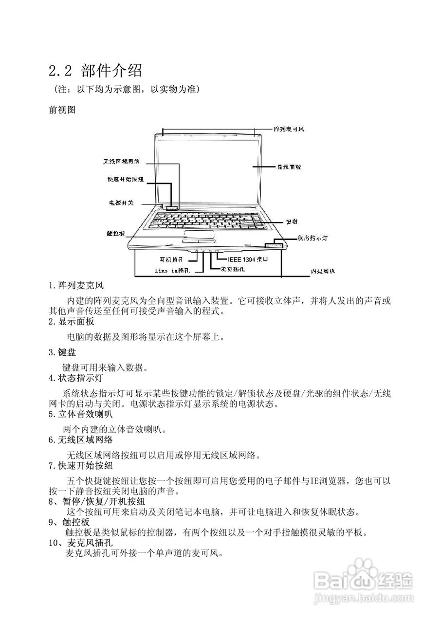 方正T550N笔记本电脑使用说明书:[2]