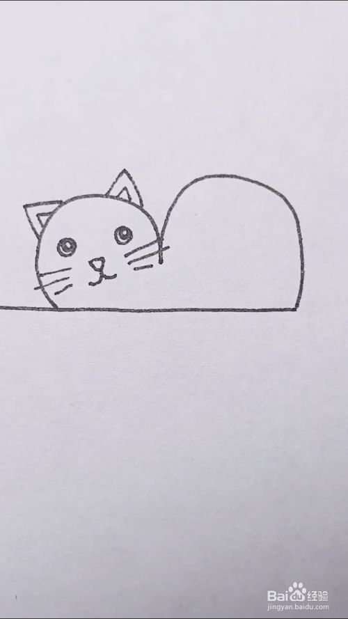 如何画小猫咪?