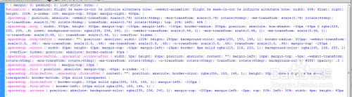 html+css3制作飞舞的火箭动画