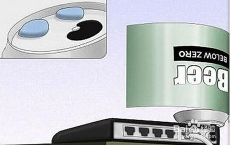 易拉罐手工无线路由信号放大器
