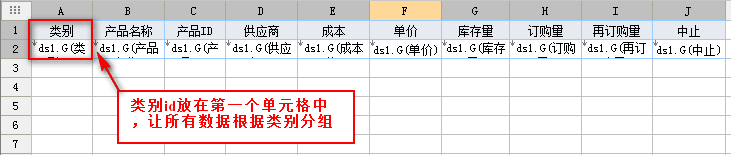 报表控件FineReport中Excel如何导入分组数据