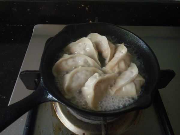 蔬菜肉末鸡蛋煎饺