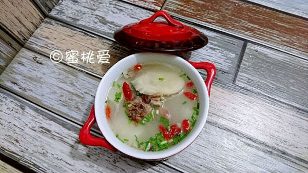 小排汤焖烧凉薯葛根