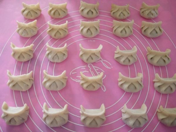 香菇猪肉韭菜煎饺