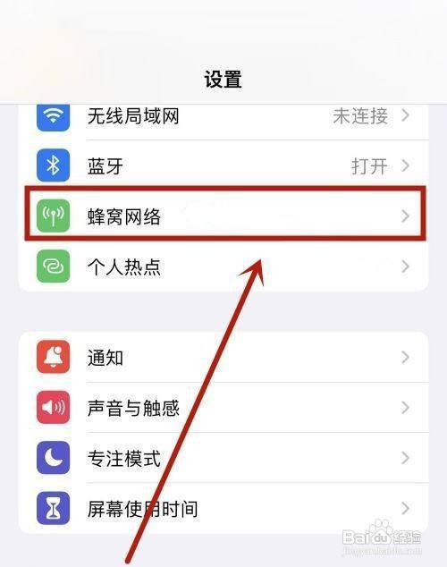 苹果怎么开启5G？