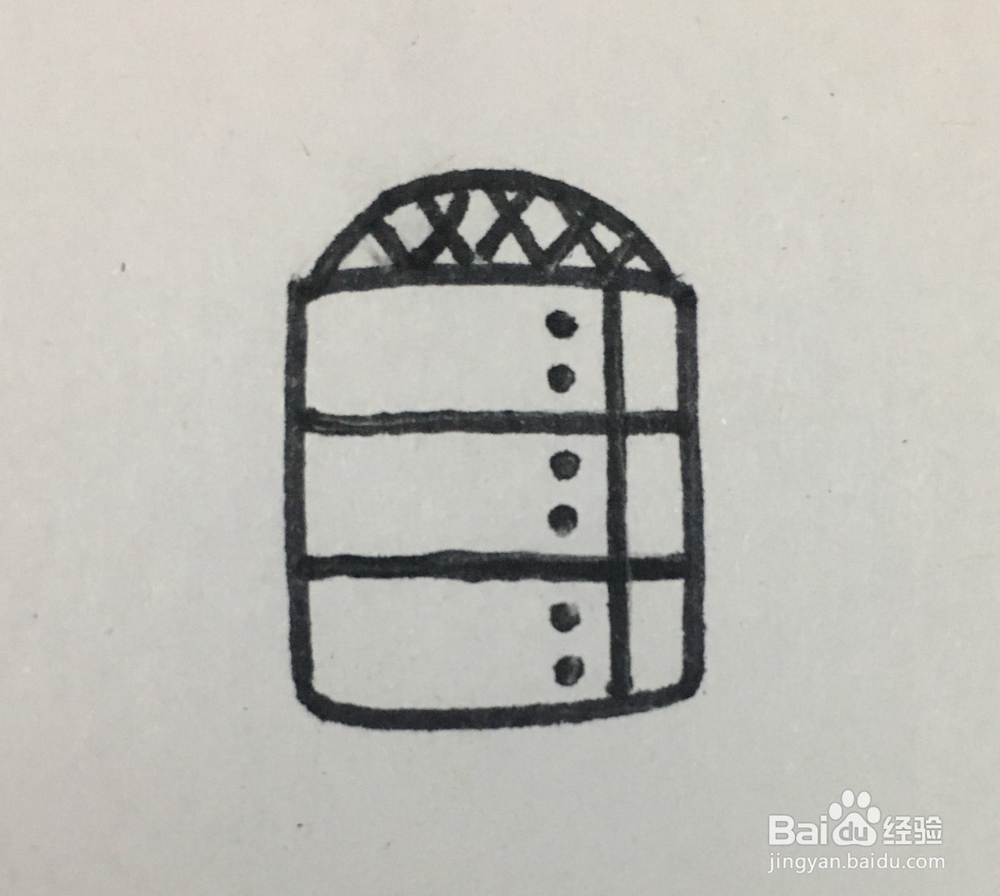 生活用品简笔画——蒸笼