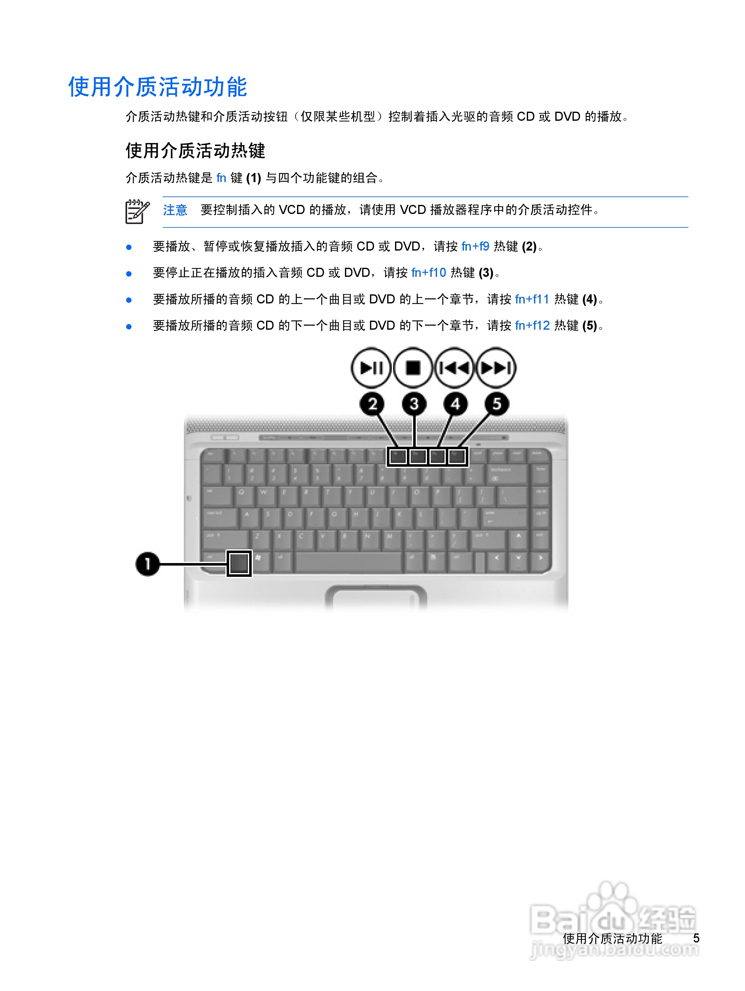 惠普HP Pavilion DV2000笔记本电脑使用说明书:[4]