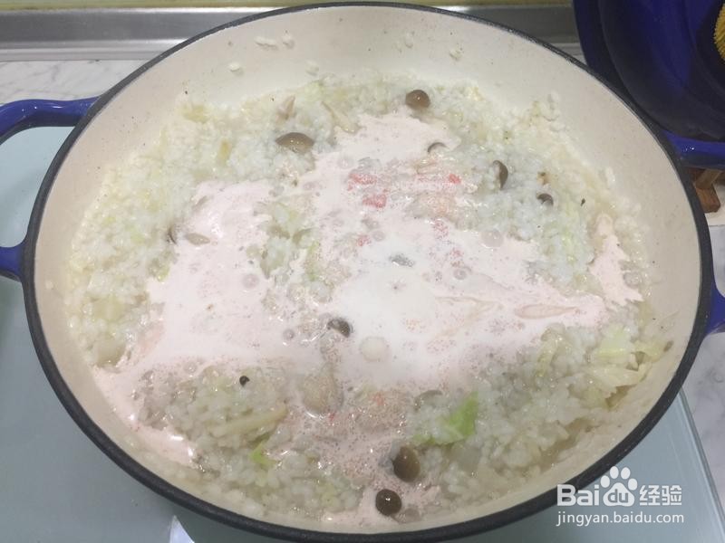 奶油牛排炖饭