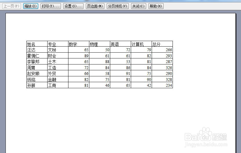 Excel2003中如何给表格设置边框格式