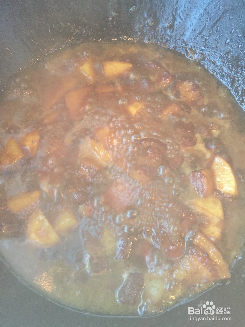 红烧肉烧土豆的做法