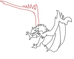 怪物猎人世界中的龙 怎么画