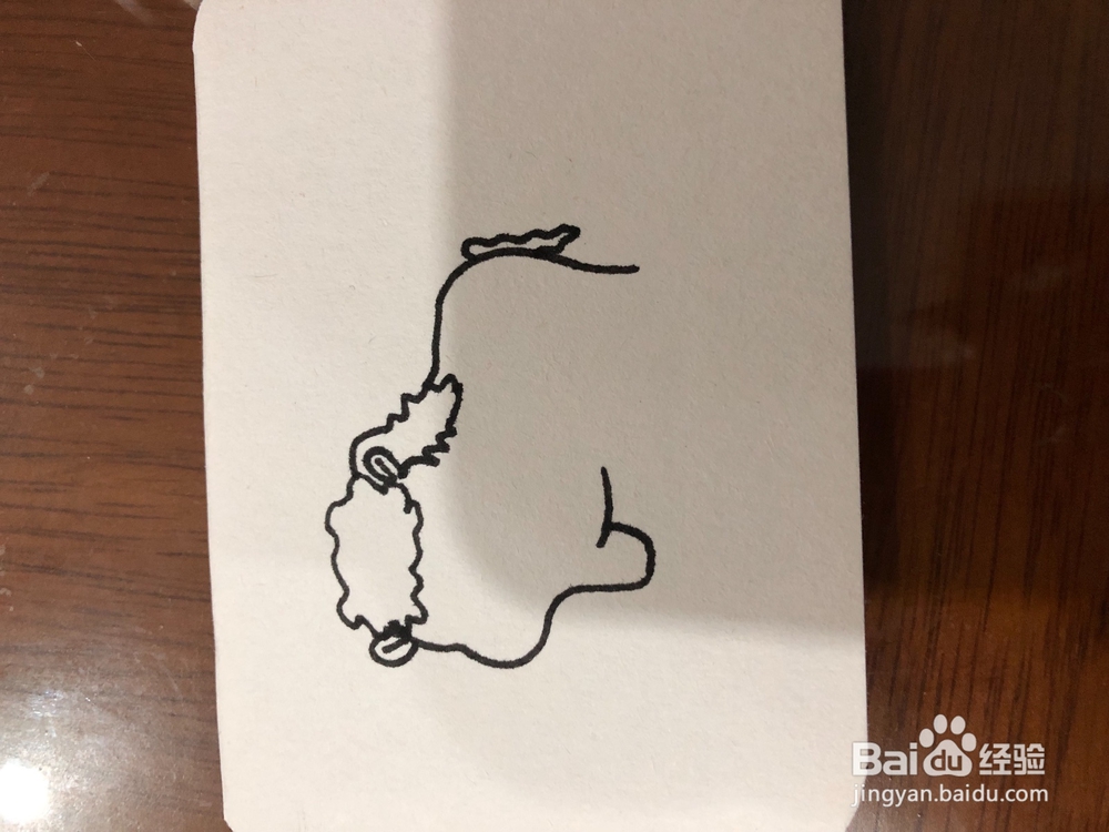 教你画萌萌哒小绵羊