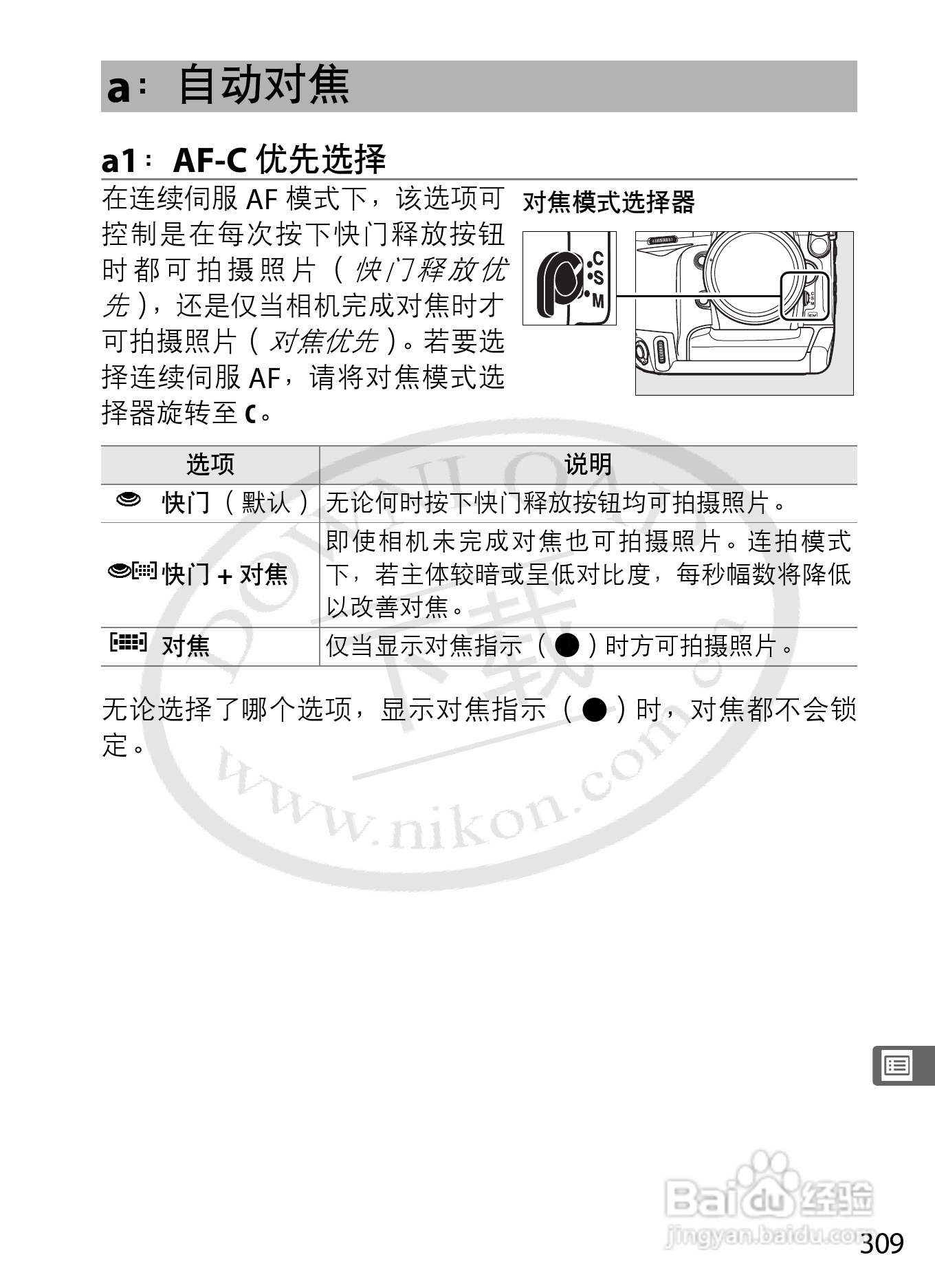 尼康D3数码相机使用说明书:[34]