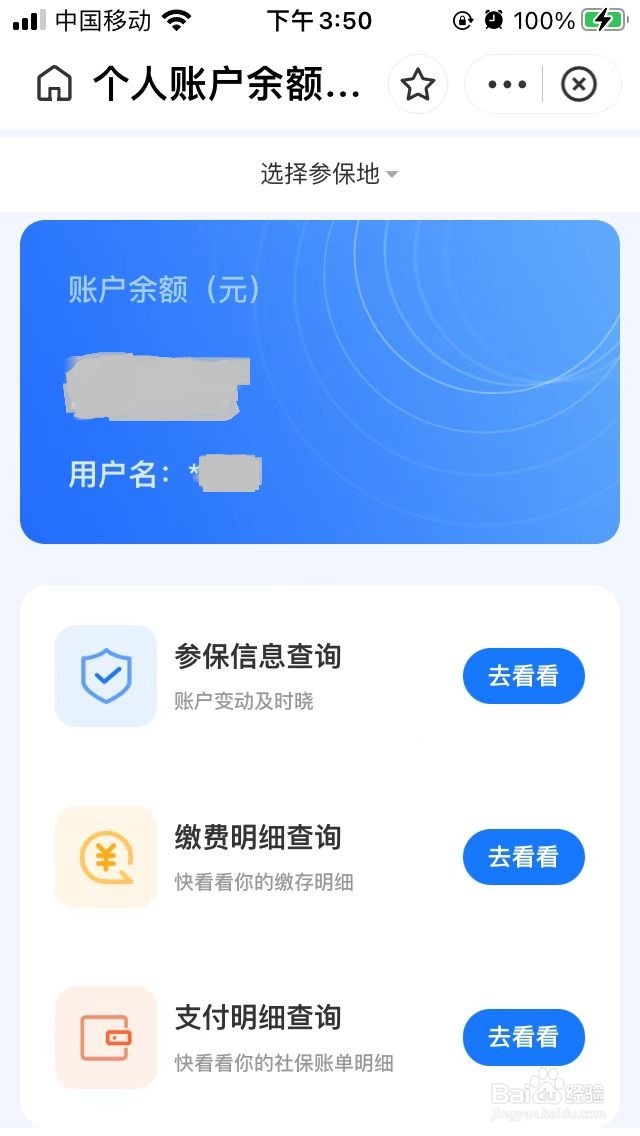 支付宝怎么查自己医保余额