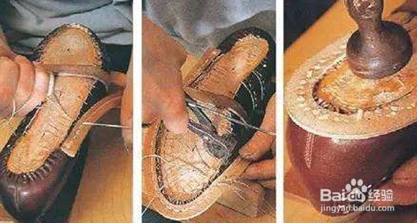 固特异手工皮鞋制作方法