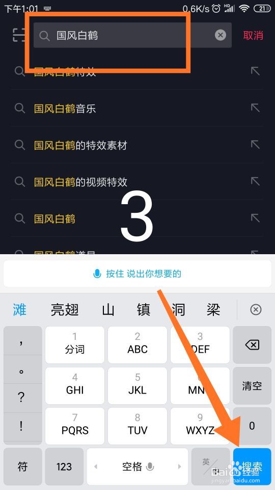 怎样拍摄抖音“国风白鹤”特效视频