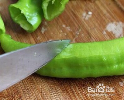 虎皮尖椒的做法