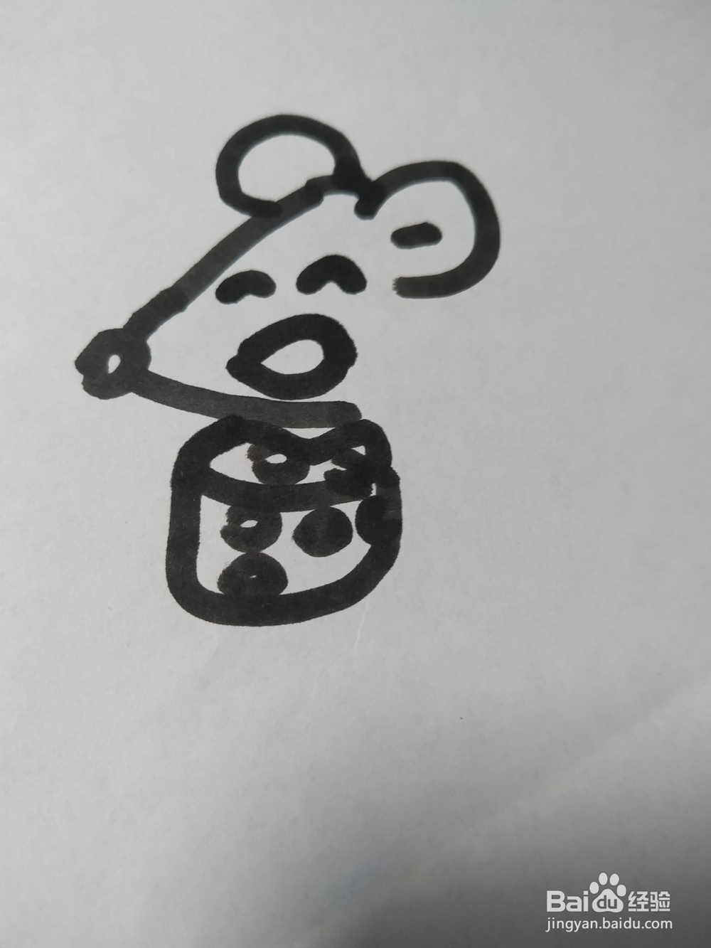 老鼠的简笔画技法38