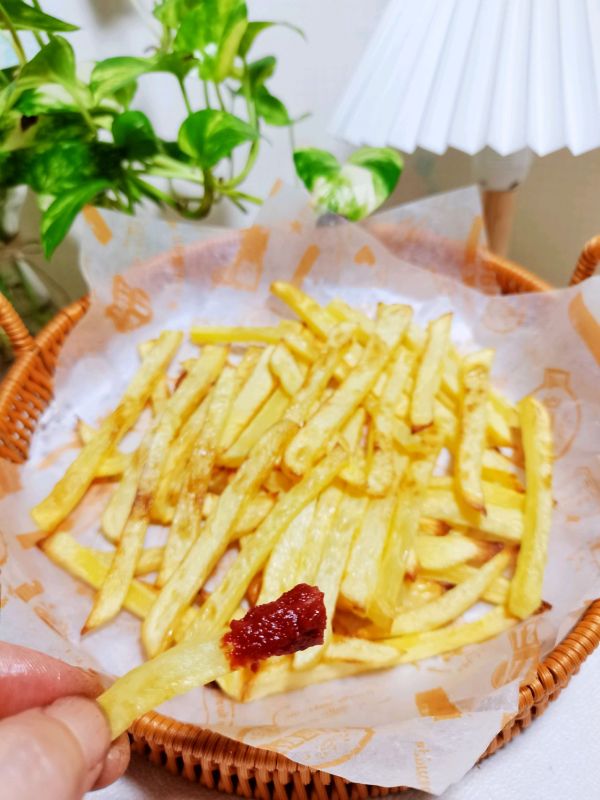 自制无油炸薯条