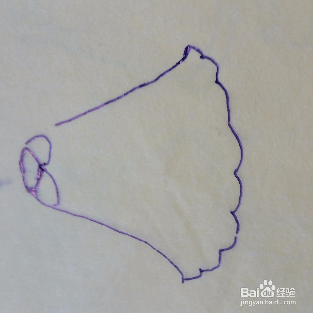 服饰简笔画连衣裙