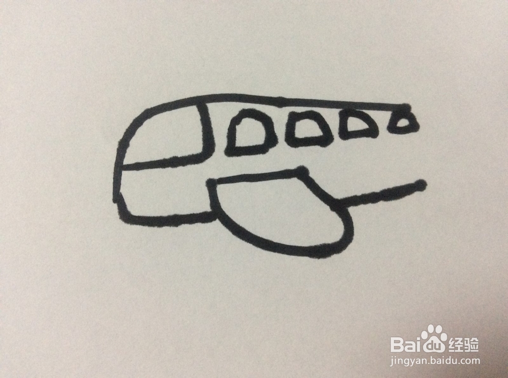 飞机的简笔画怎么画,怎么画飞机