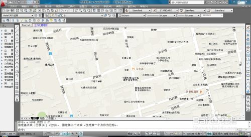如何用谷歌地图描绘场地的cad图纸