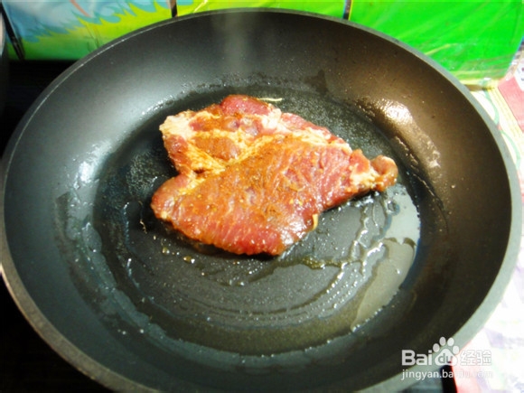 香煎黑胡椒猪肉排