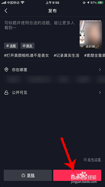 抖音猫咪蹭蹭怎么拍