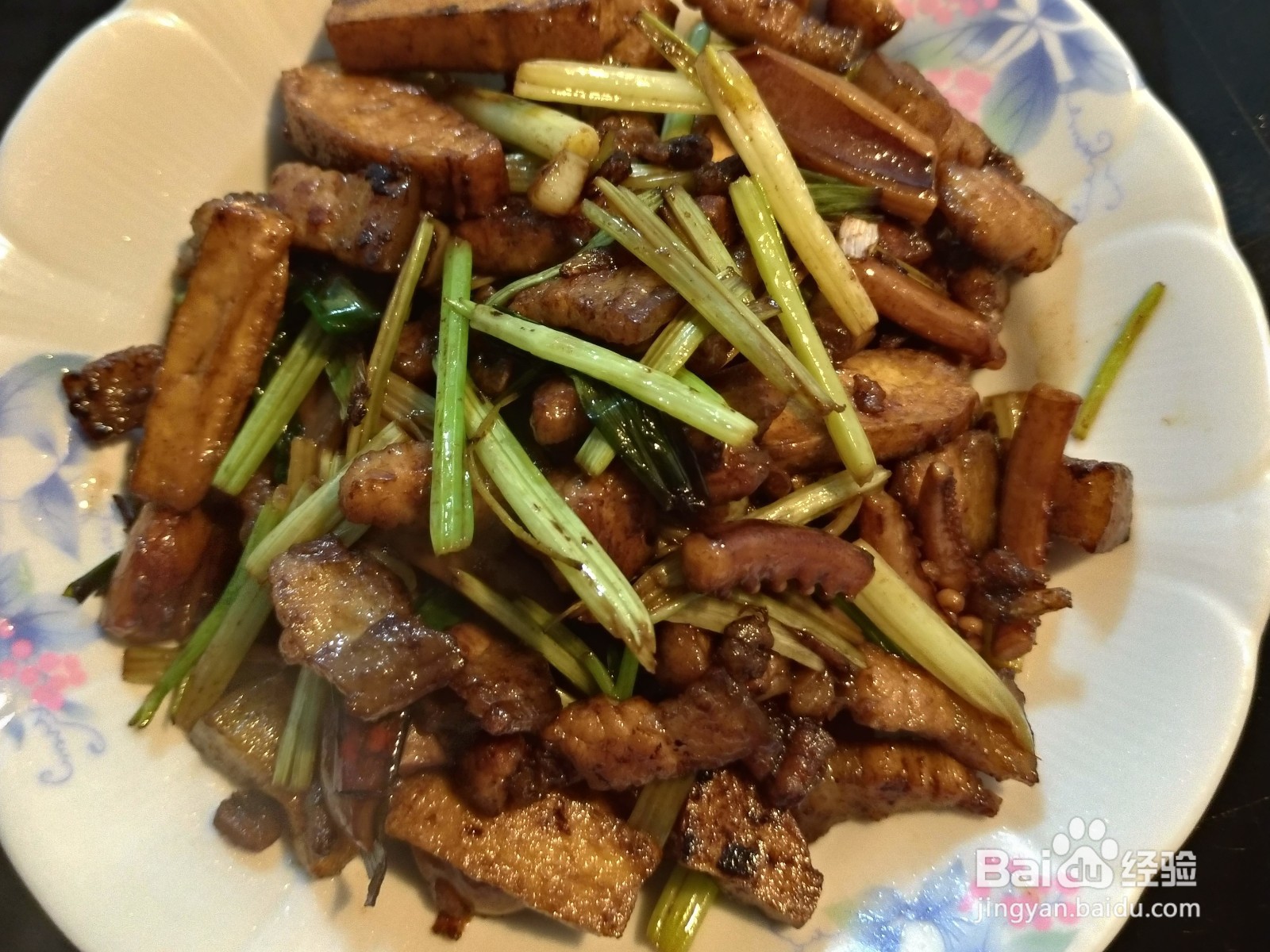 怎样做出家常菜系列之小炒鱿鱼干